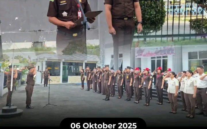 Kejaksaan Negeri Samosir Gelar Apel Pagi, Tekankan Pentingnya Disiplin dan Kerapian