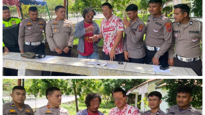 Polres Samosir Fasilitasi Mediasi Antara WNA dan Warga Lokal Terkait Kecelakaan Lalu Lintas