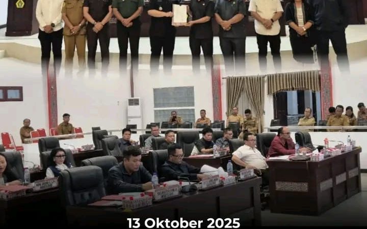 Kejaksaan Negeri Samosir Hadiri Rapat Paripurna DPRD Kabupaten Samosir