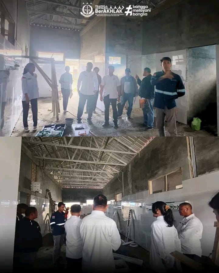 Kejaksaan Negeri Samosir Kawal Pembangunan Gedung PACU RSUD dr. Hadrianus Sinaga dengan Kunjungan Lapangan