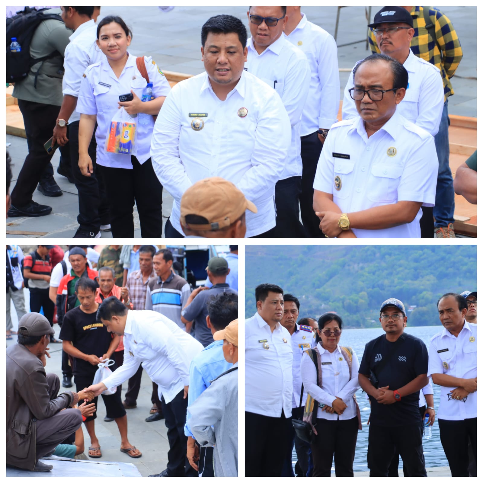 Bupati Samosir Tinjau Persiapan Venue Utama Trail of The King 2025
