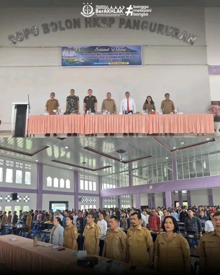 Kejari Samosir Hadiri Pelatihan Pengembangan Koperasi Desa/Kelurahan Merah Putih