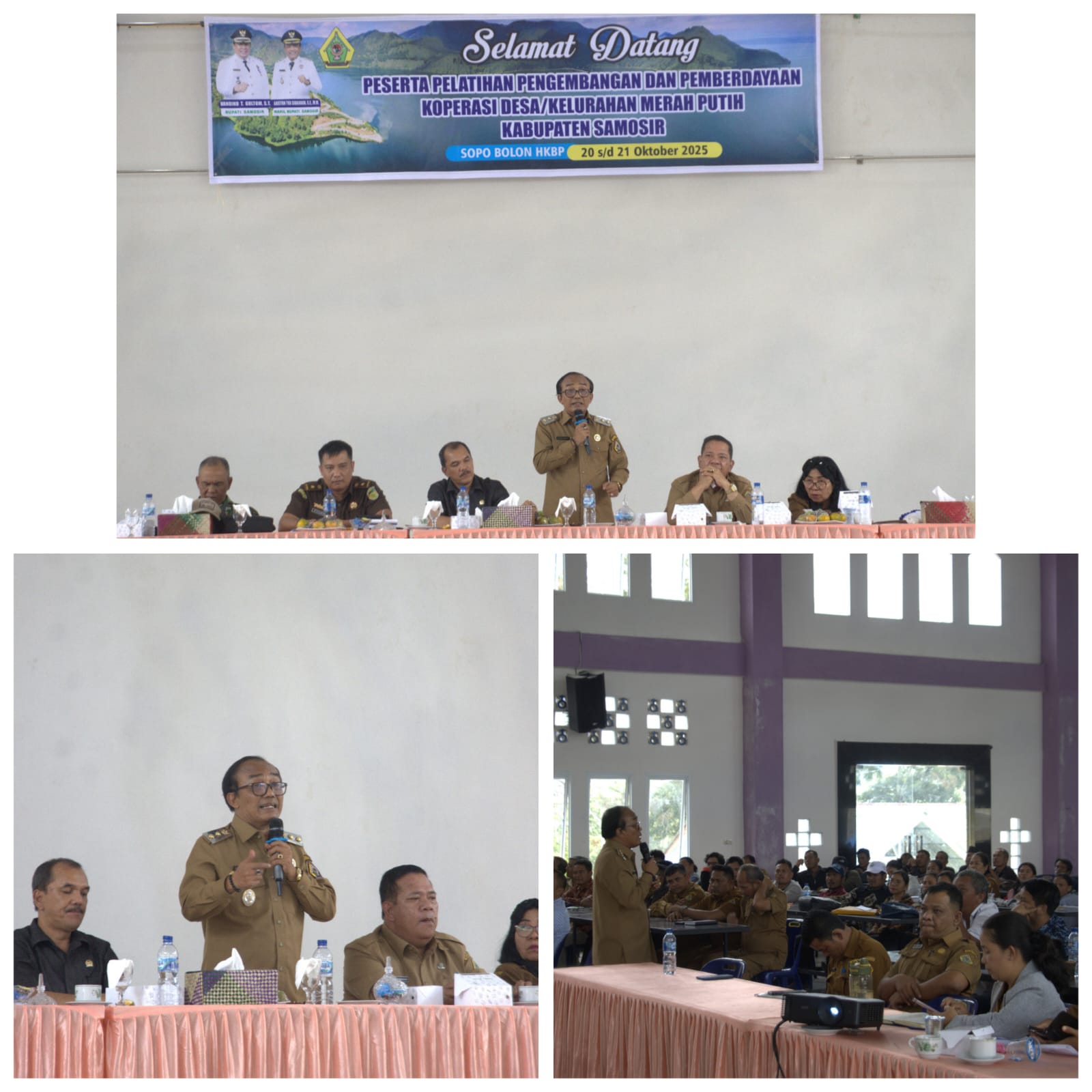 Pemkab Samosir Gelar Pelatihan Pengembangan Koperasi Desa/Kelurahan Merah Putih