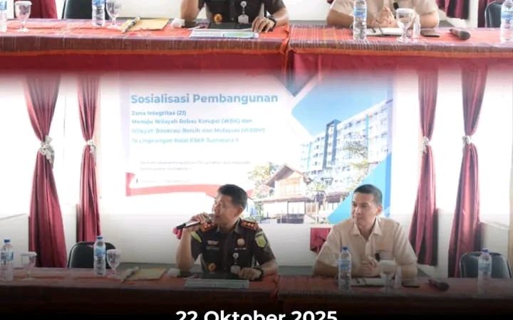 Kejari Samosir Berperan Aktif dalam Pembangunan Zona Integritas