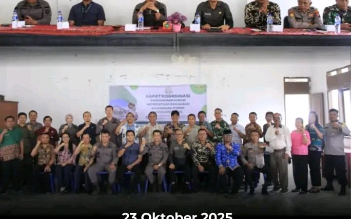 Kejari Samosir Gelar Rapat Koordinasi PAKEM untuk Jaga Kestabilan Masyarakat