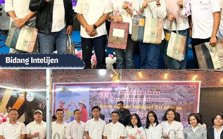 Keluarga Besar Kejaksaan Negeri Samosir Gelar Acara Pengantar Alih Tugas Kepala Kejaksaan Negeri Samosir