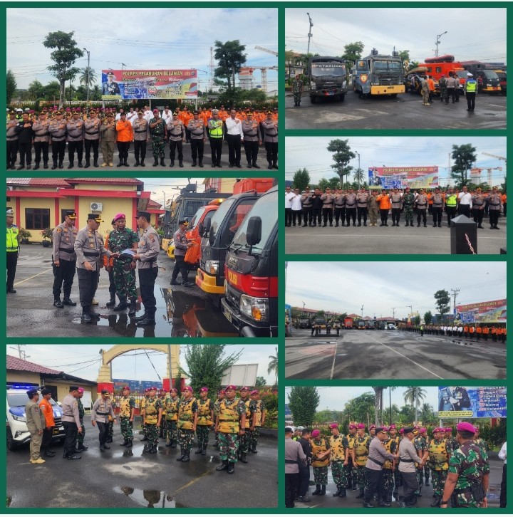 Prajurit Yonmarhanlan I Laksanakan Apel Kesiapan Tanggap Darurat Bencana Tahun 2025