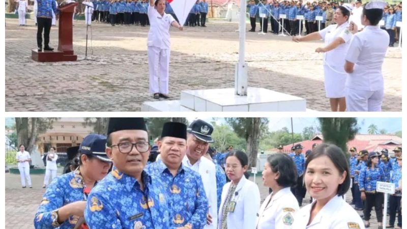 Pemkab Samosir Peringati Hari Kesehatan Nasional ke-61 dengan Penghargaan kepada Desa dan Tenaga Kesehatan Berprestasi