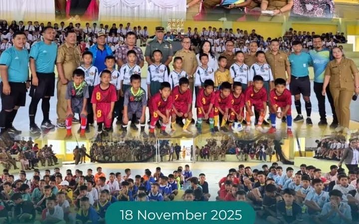 Turnamen Futsal Piala Bupati Samosir Cup II Tahun 2025 Resmi Dibuka
