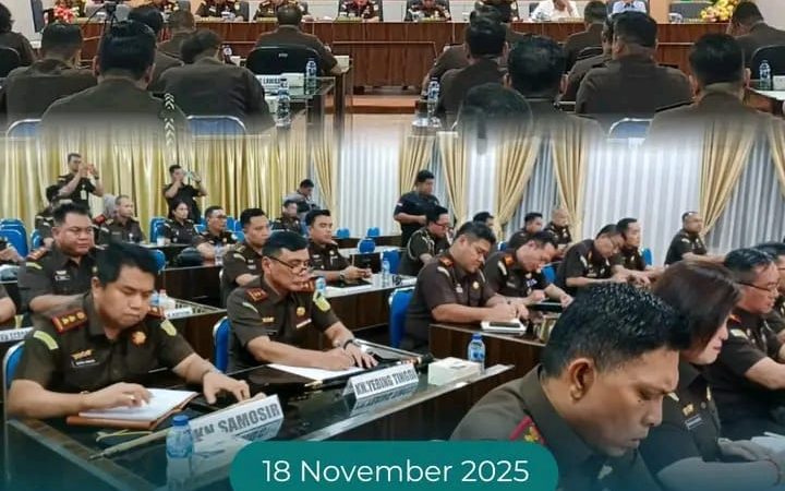 Kejaksaan Negeri Samosir Hadiri Rapat Pengarahan Kajati Sumut, Tekankan Transparansi dan Akuntabilitas