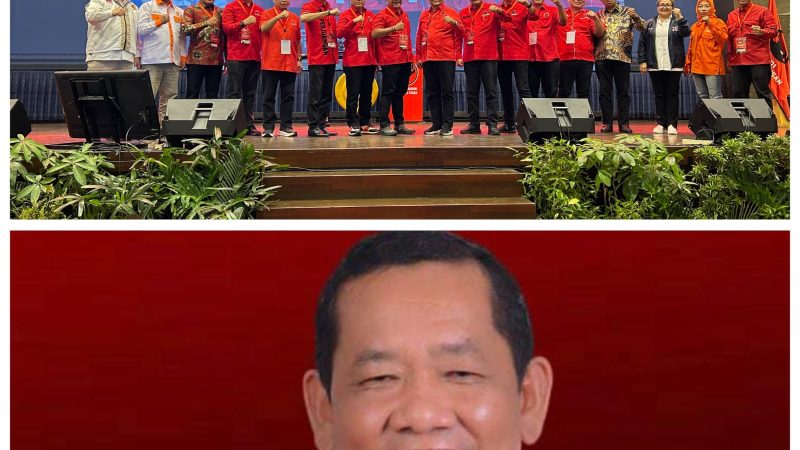 Rapidin Simbolon Terpilih Kembali Pimpin PDIP Sumut, Tekankan Solid Bergerak dan Disiplin