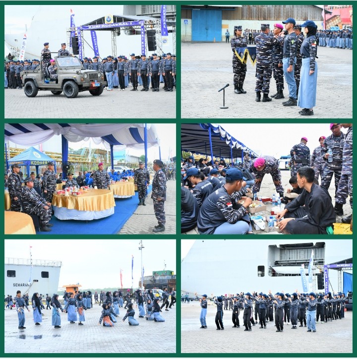 Prajurit Yonmarhanlan I Dukung Pelatihan Siswa/I Korps Kadet Republik Indonesia ( KKRI )