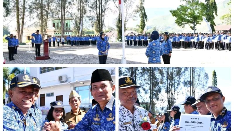 HUT KORPRI ke-54 dan HUT PGRI ke-80: Apresiasi untuk ASN dan Guru Samosir