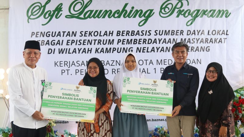 Pelindo Regional 1 Bersama BAZNAS Luncurkan Program Pendidikan Berbasis Sumber Daya Lokal