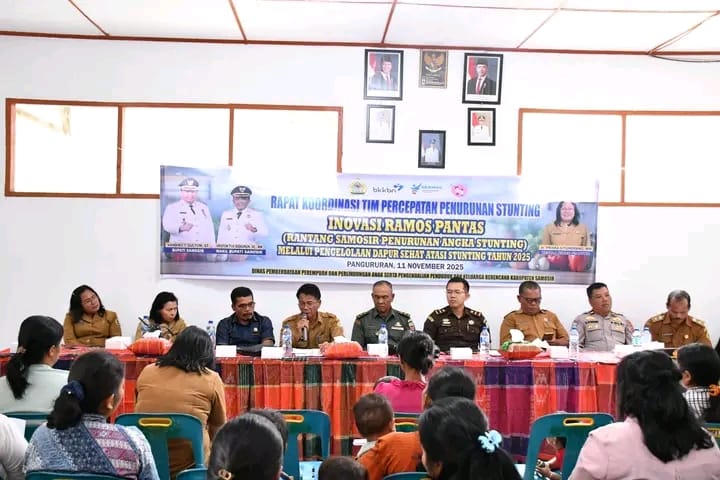 Pemkab Samosir Luncurkan Ramos Pantas, Upaya Nyata Percepatan Penurunan Stunting