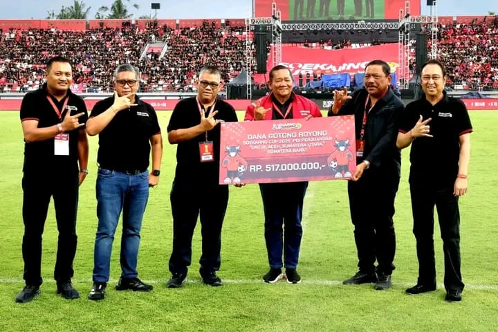 Dana Gotong Royong dari Soekarno Cup 2025 Disalurkan untuk Korban Bencana di Sumatera