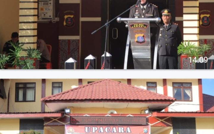 Teguhkan Bela Negara, Polres Samosir Gelar Upacara Peringatan Hari Bela Negara ke-77