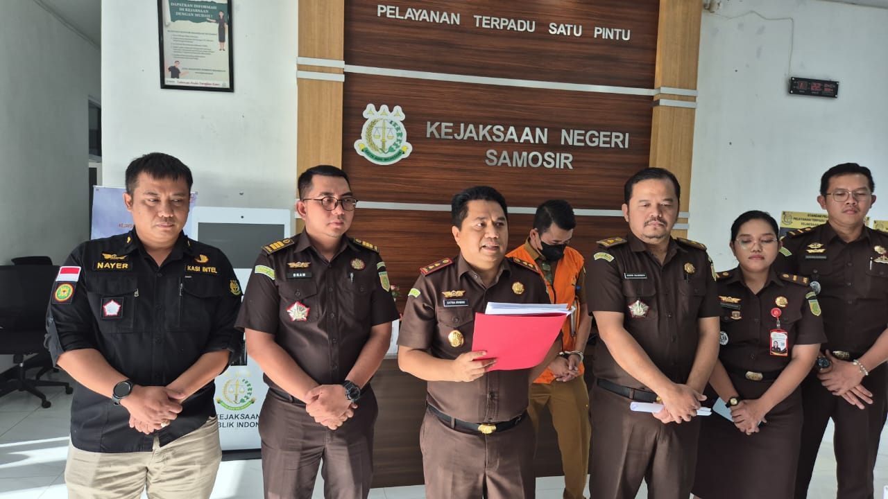 Kejari Samosir Tetapkan Tersangka Korupsi Bantuan Korban Banjir Bandang, Kerugian Negara Rp 516 Juta