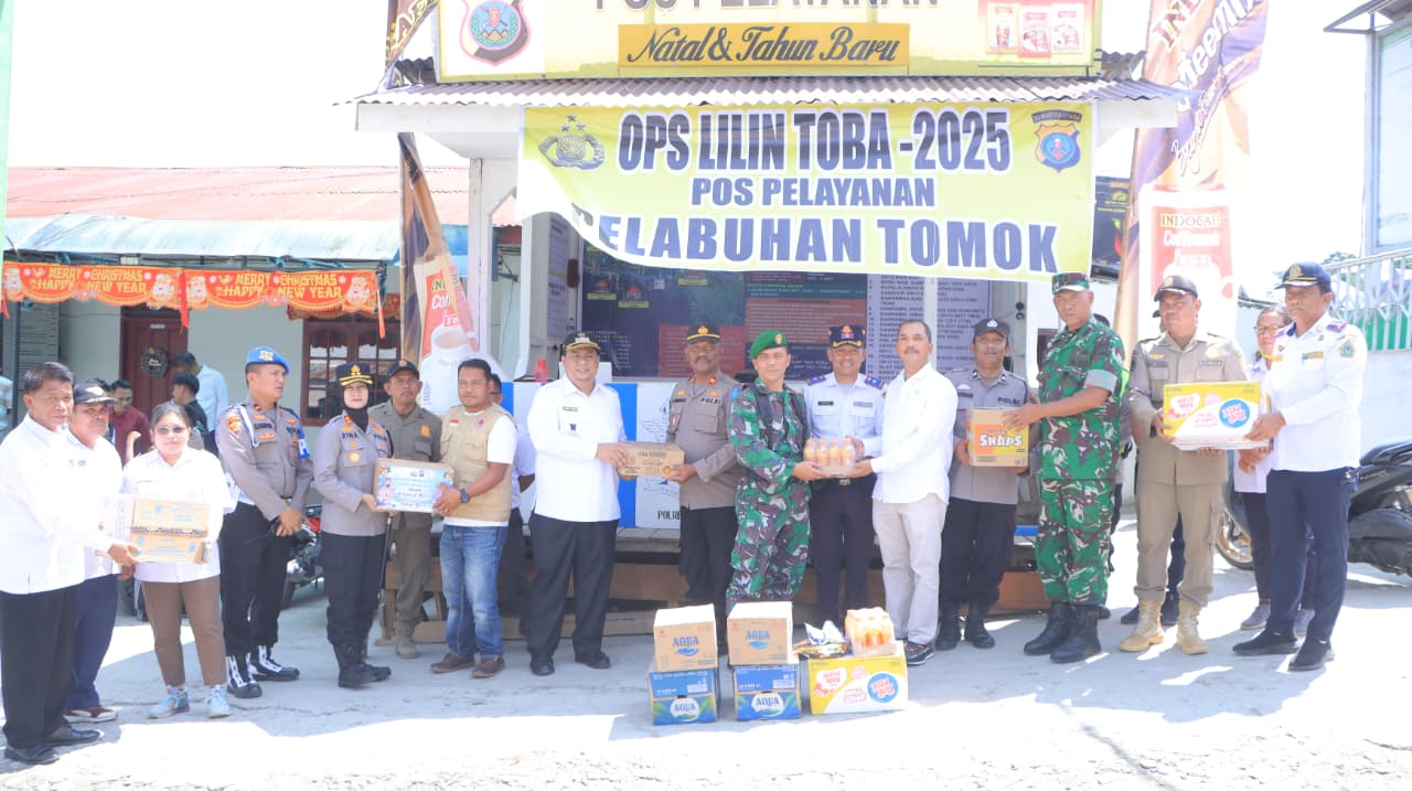 Forkopimda Samosir Pantau Pengamanan Natal dan Tahun Baru, Pastikan Keamanan dan Pelayanan Maksimal