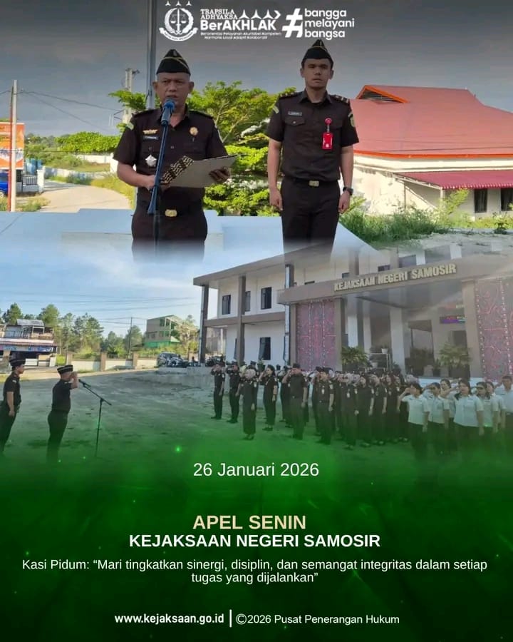 Kejaksaan Negeri Samosir Siap Jadi Wilayah Bebas Korupsi ! 