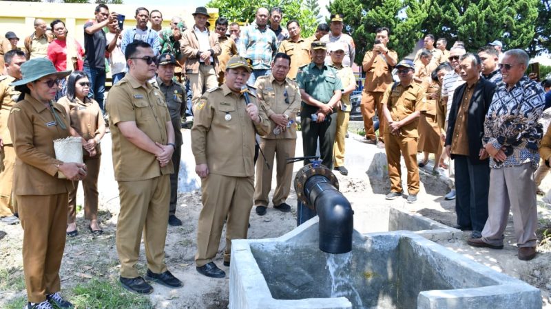 Bupati Samosir Resmikan Pompa Air Tenaga Surya Rp 2,6 Miliar Wujudkan Ketahanan Pangan