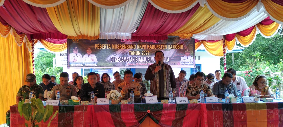 SAMOSIR GELAR MUSRENBANG RKPD 2027 : ‘Akselerasi Pembangunan untuk Samosir yang Sejahtera
