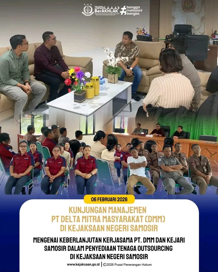 Kejaksaan Negeri Samosir Perkuat Kerjasama Dengan PT. DMM : ‘Sinergi untuk Pelayanan Publik yang Lebih Baik