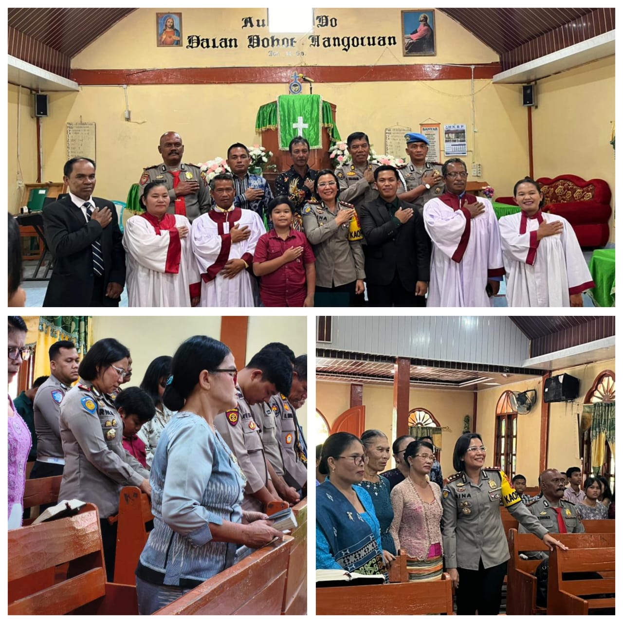 Kapolres Samosir AKBP Rina Sry Nirwana Tarigan Perkenalkan Diri, Tekankan Pentingnya Dalihan Natolu