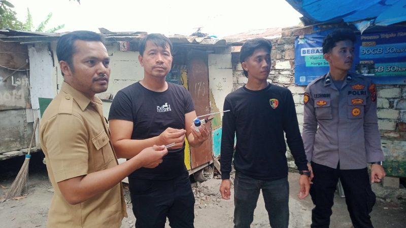 Polsek Medan Barat Gerebek Sarang Narkoba Di Pajak Mayor Brayan