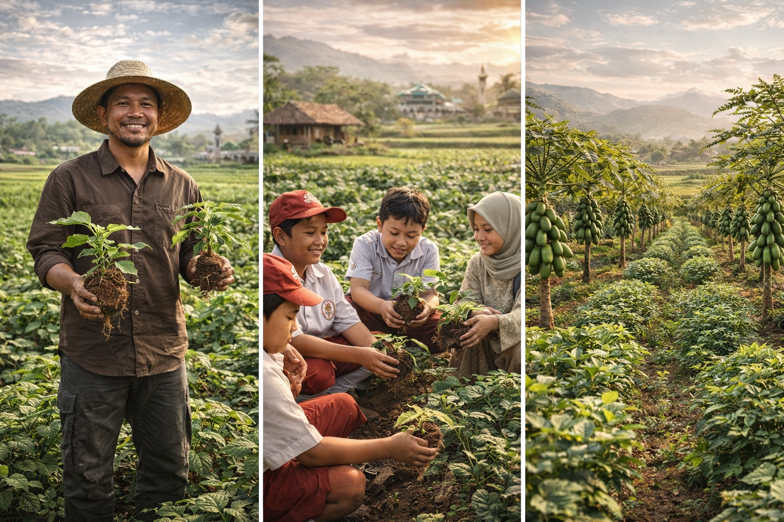 Edukasi Pertanian Sejak Dini, Nusantara Group Sumatera Ajak Anak Bangsa Menjaga Masa Depan Indonesia