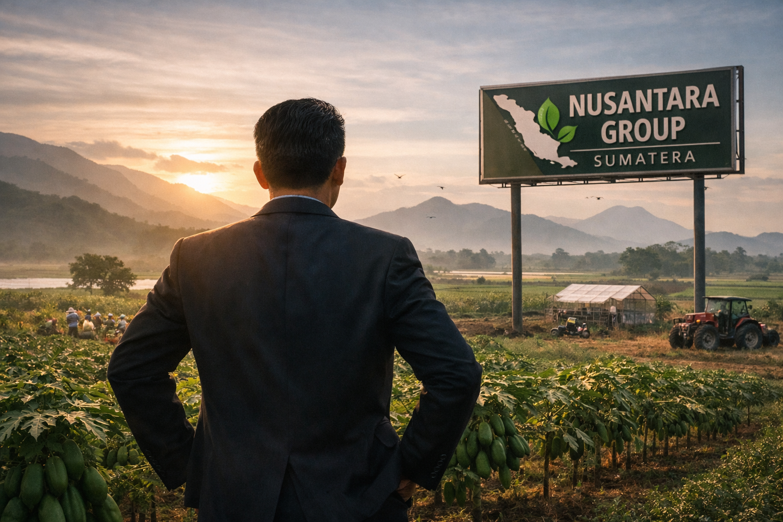 “Diremehkan Saat Mulai dari Nol, Kini Nusantara Group Sumatera Tantang Pola Lama Agribisnis di Sumatera”