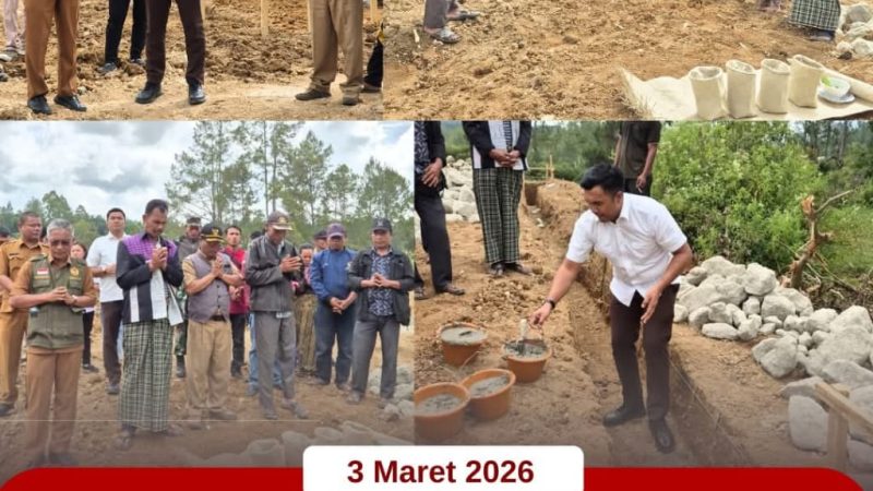 Kejari Samosir Dukung Pembangunan Gedung KDMP Sijambur, Wujudkan Ekonomi Desa yang Kuat 