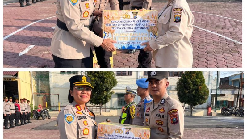 Polres Samosir Berbagi Kebaikan di Bulan Puasa 