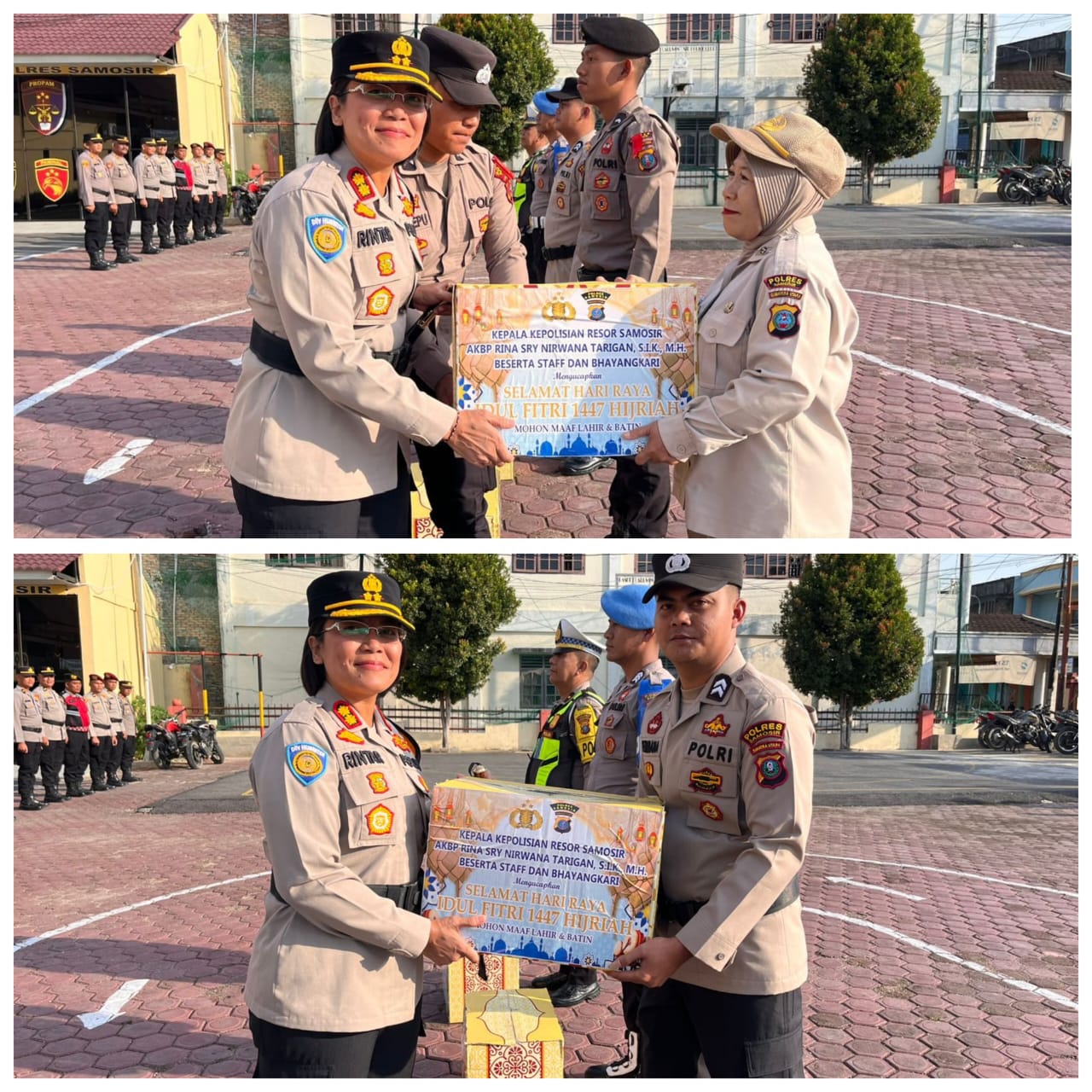 Polres Samosir Berbagi Kebaikan di Bulan Puasa 