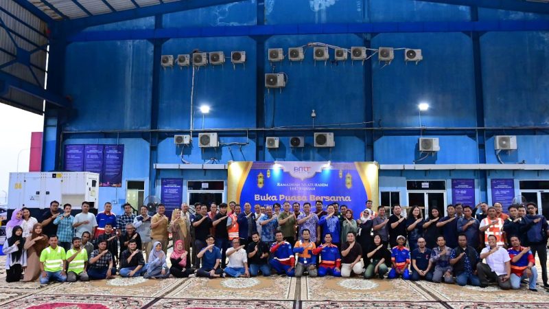 PT BNCT pererat hubungan sesama pegawai adakan ramah tamah diterminal A