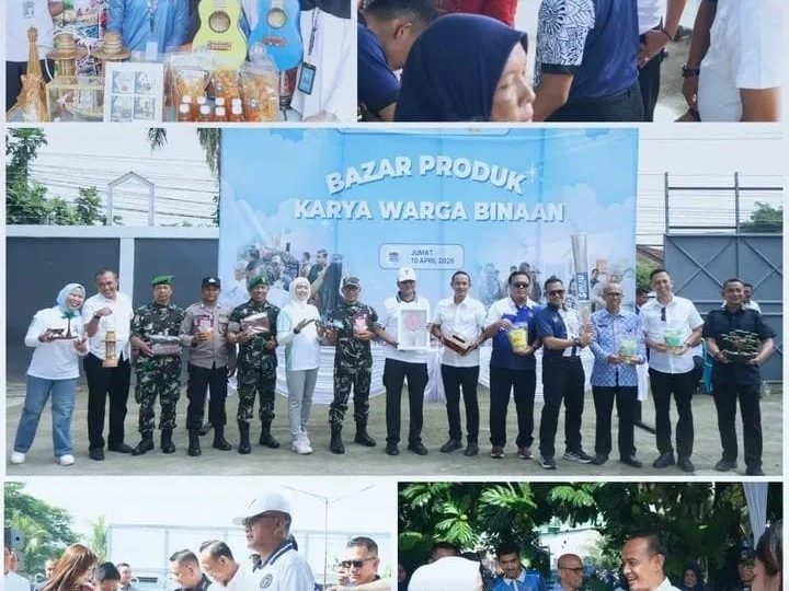 Lapas Kelas I Medan Turut Ambil Bagian dalam Bazar Produk Warga Binaan pada Rangkaian HBP ke-62
