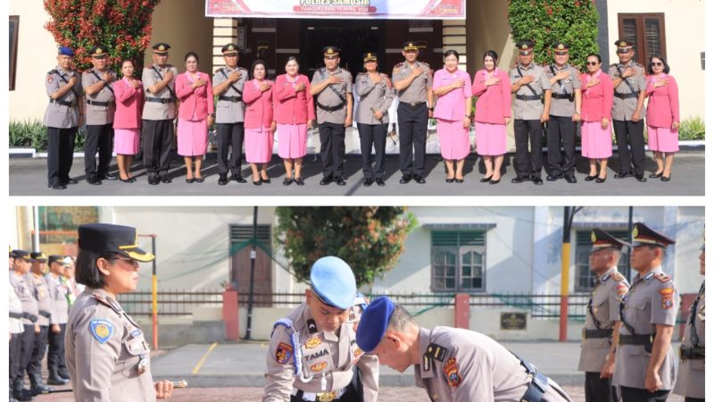 Rotasi Segar di Tubuh Polres Samosir : Lima Jabatan Utama Berganti, Kapolres Tekankan Amanah dan Sinergi