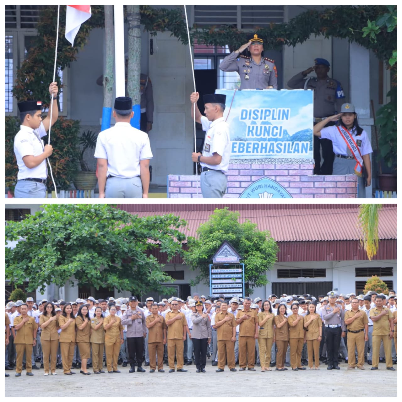 Police Goes to School : Kapolres Samosir Turun Langsung, Ajak Pelajar SMK N 1 Palipi Jauhi Tawuran dan Knalpot Brong