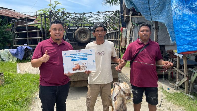 BNCT dan PSTP Belawan Kolaborasi Salurkan Hewan Kurban untuk Masyarakat