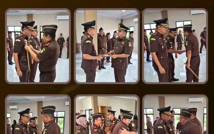 Kejari Samosir Tegaskan Komitmen Integritas Lewat Sertijab Kasi Pidsus
