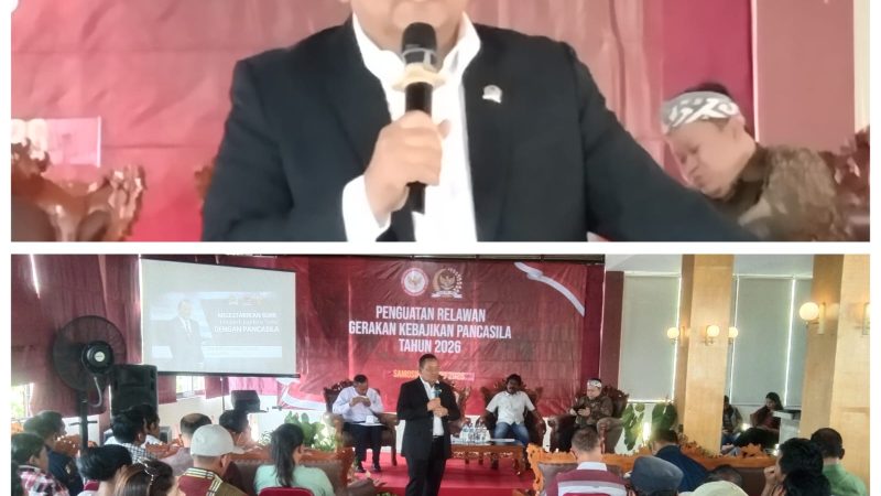 “Danau Toba Anugerah Bangsa, Rapidin : Jaga Kelestariannya Wujud Nyata Pancasila”