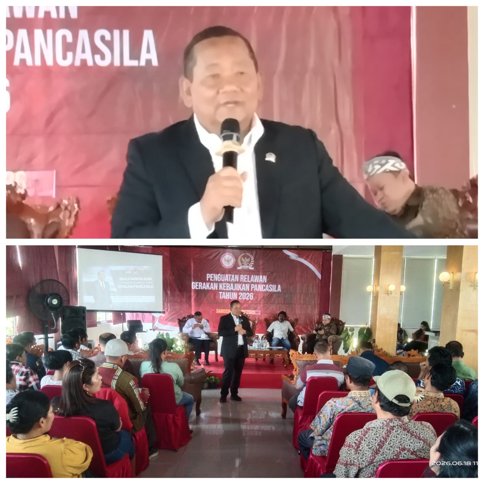 “Danau Toba Anugerah Bangsa, Rapidin : Jaga Kelestariannya Wujud Nyata Pancasila”