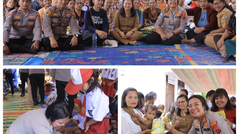 “Hari Bhayangkara ke-80 : Polres Samosir Hadirkan Layanan Kesehatan dan Pendidikan untuk Warga 3 Dusun di Hasinggahan”