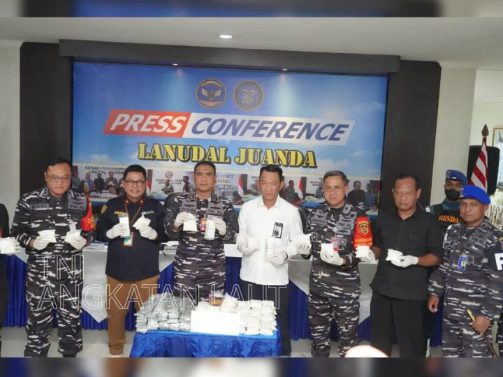 TNI AL Gagalkan Tiga Kali Penyelundupan Narkotika dan Obat Keras di Bandara Juanda, Nilai Barang Bukti Ratusan Juta Rupiah