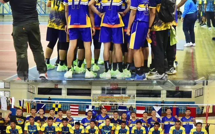 Kontingen Korps Marinir Borong Kemenangan Pada Cabang Bola Voli Putra dan Tenis Lapangan Di Poral TNI AL 2026