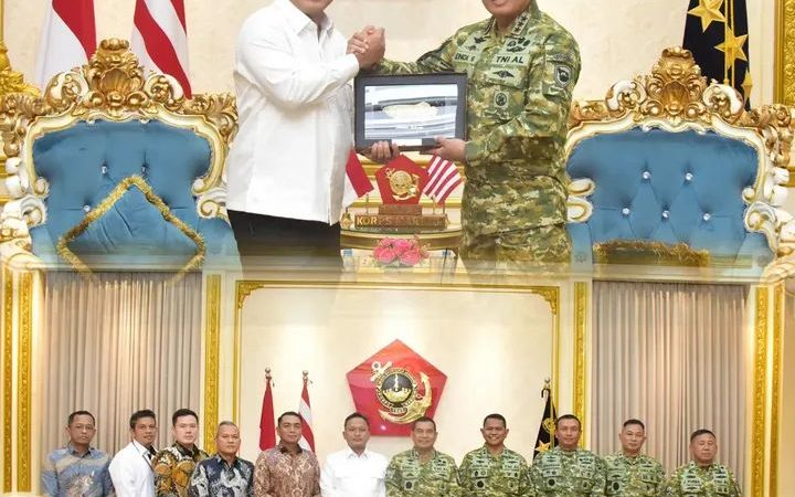 Pangkormar Terima Kunjungan Sekjen KKP dan Dirut Agrinas Jaladri Membahas Kampung Nelayan Merah Putih 