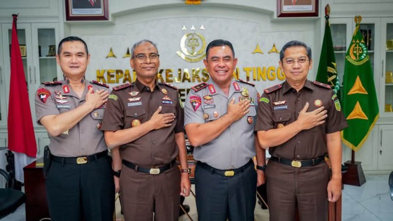 Perkuat Sinergi Penegakan Hukum, Kapolda Sumut Silaturahmi ke Kejati Sumut