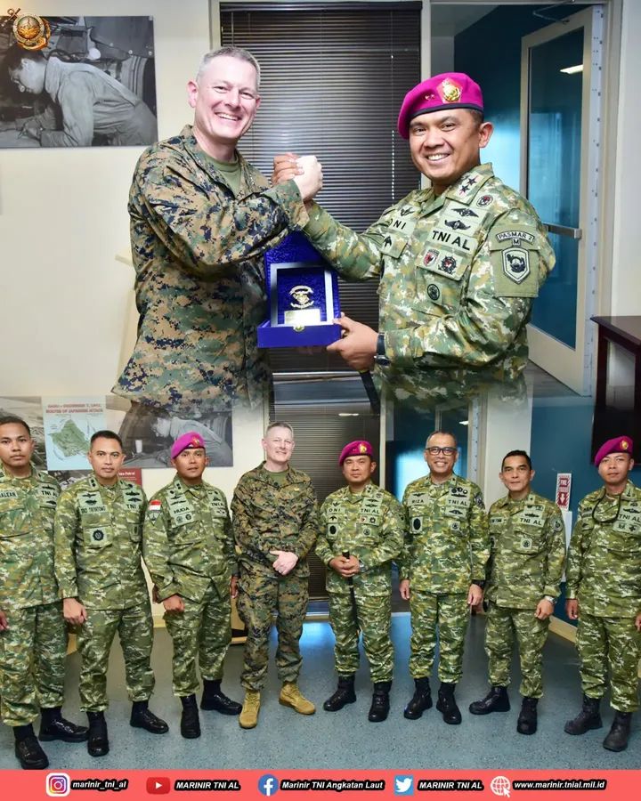 Danpasmar 2 Hadiri RIMPAC DV DAY, Perkuat Kerja sama Marinir Indonesia dan Amerika Serikat di Rimpac 2026