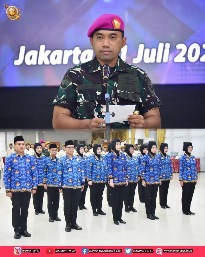 “Korps Marinir Resmikan Pengangkatan CPNS Menjadi PNS, Perkuat Pengabdian dan Profesionalisme Aparatur Negara”