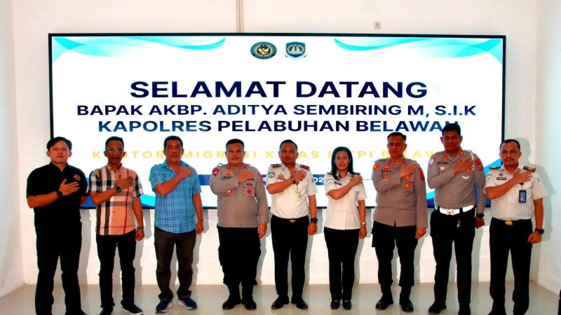 “Kapolres Pelabuhan Belawan Perkuat Sinergi Strategis dengan Kantor Imigrasi Kelas II TPI Belawan Demi Pelayanan Publik dan Stabilitas Keamanan”